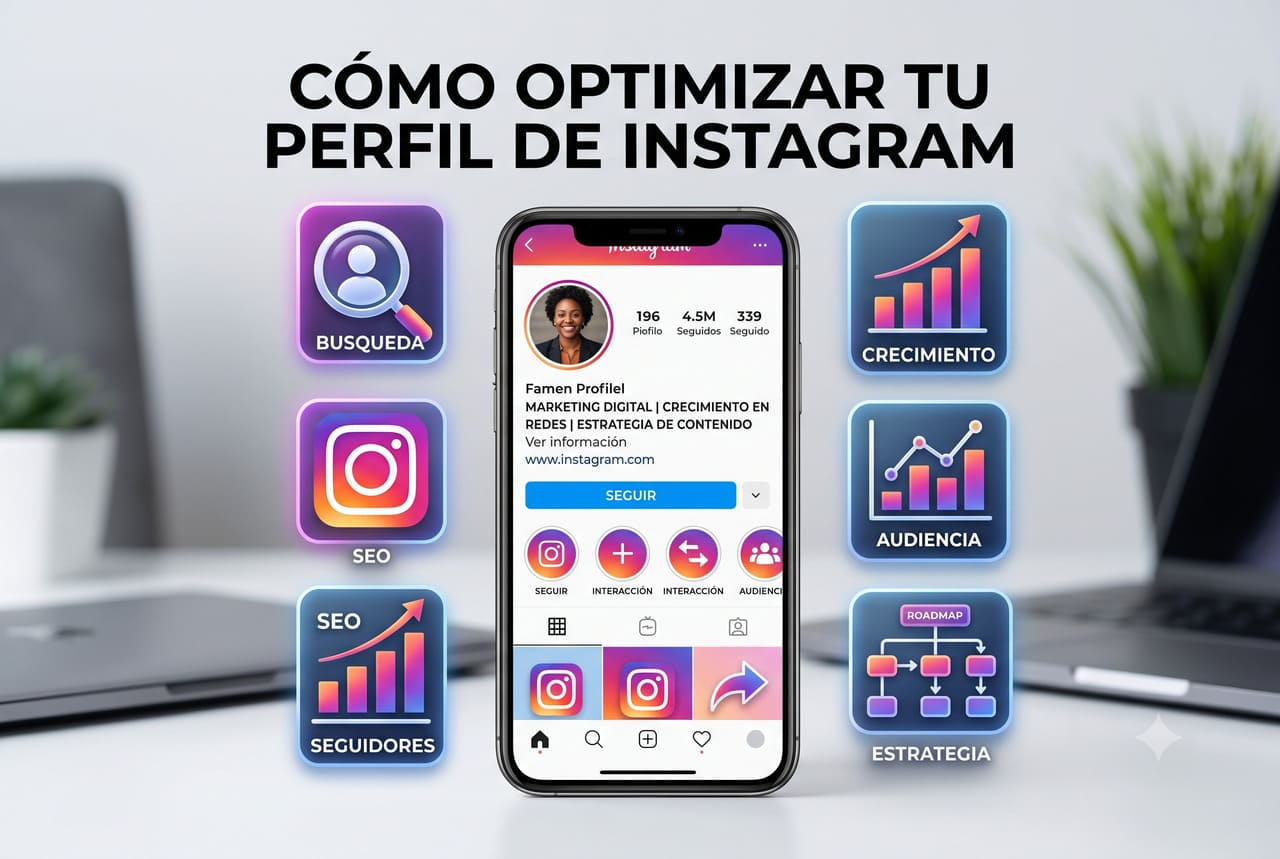 cómo optimizar tu perfil de Instagram
